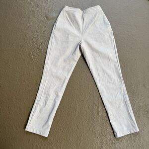 Beige Casual Women’s High Waisted Pants Size S